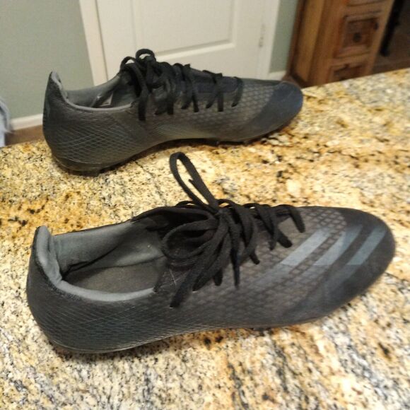 Adidas Men's X Ghosted Football Shoes Ground Cleats Black Grey US 13 (EH2833) - Picture 5 of 12